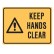 Keep Hands Clear Labels