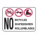 No Bicycles Skateboards Rollerblades W/Picto