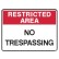 No Trespassing
