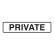 Private - Door Sign