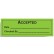 Quality Assurance Labels - Accepted Date Checked By