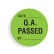Quality Assurance Labels - Date Q.A. Passed By
