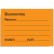 Quality Assurance Labels - Quarantine Signed Date
