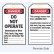 Lockout Tags - Danger Do Not Operate (Electricians At Work) - Reverse Side #1