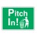 Restroom And Lunchroom Signs - Pitch In!