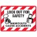 Lock Out For Safety Shortcuts Cause Accidents Labels