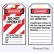 Lockout Tags- Danger Do Not Operate - Reverse Side #1 - Striped