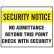 See Thru Security Labels