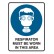 Respirator Must Be Worn In This Area Labels