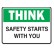Think Safety Starts With You Labels