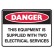 This Equipment Is Supplied With Two Electrical Services