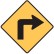 Turn Left Arrow Sign