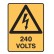 Warning - 240 Volts