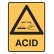 Warning - Acid