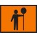 Temporary Traffic Control Sign