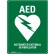 AED Defibrillator Sign Polypropylene 450 x 600 