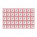 GHS Exploding Bomb Pictogram, Sheet of 40 Labels