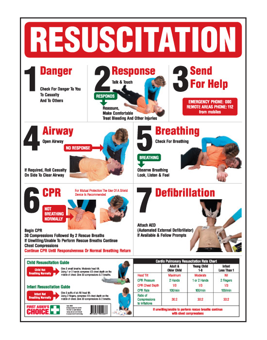 CPR Wall Chart
